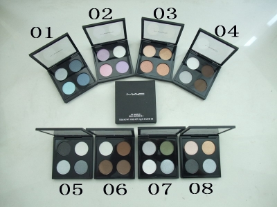 MAC 4 Colors Eyeshadow Fard a PAUPIERES 10G 0.33Oz Whole set(8pcs/set)